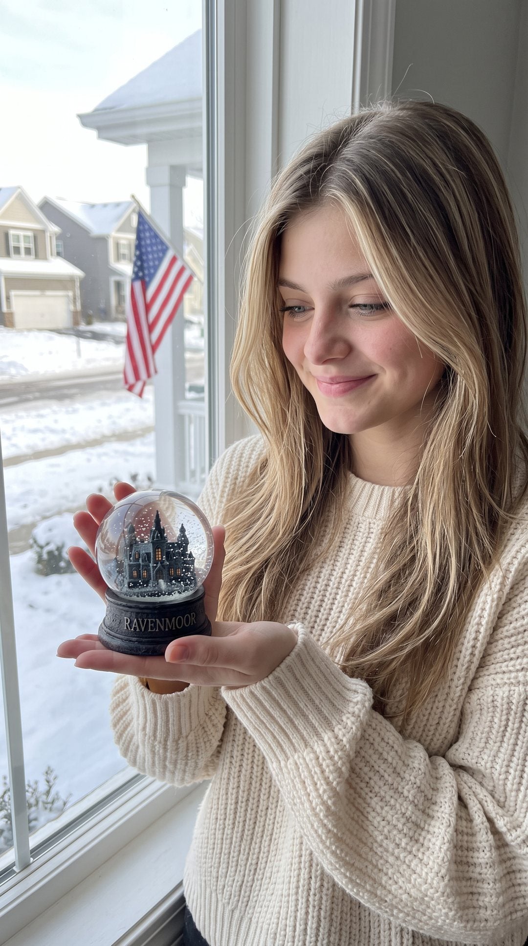 Ravenmoor snow globe from the advent calendar